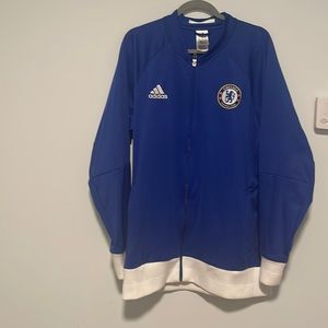 Chelsea Football Club full zip performance jacket/ sweatshirt.